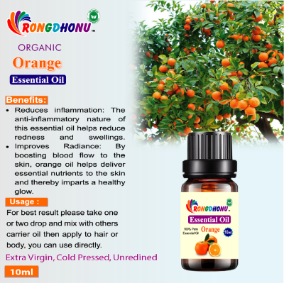 Buy Orange Essential oil (কমলা  এসেনশিয়াল অয়েল) -10ml Online at Best Price