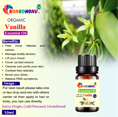 Buy Vanilla Essential oil (ভ্যানিলা এসেনশিয়াল অয়েল) -10ml Online at Best Price