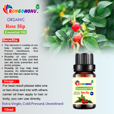 Buy Rose Hip Essential oil (রোজ হিপ এসেনশিয়াল অয়েল) -10ml Online at Best Price
