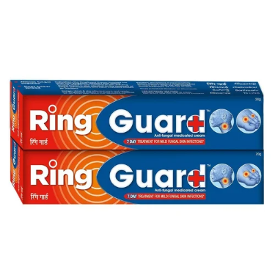 Buy Ring Guard Antifungal Cream 12g (India) 2 Pcs Pack at Best Price In Bangladesh