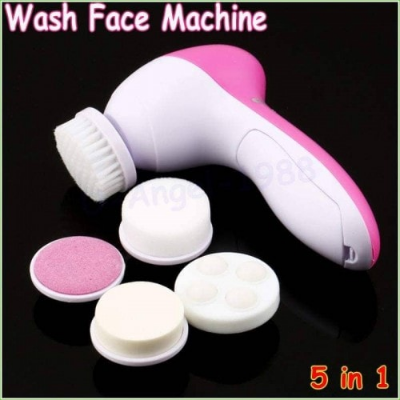 Buy  5 in 1 Multi-functional Cleansing Machine Cleanser Instrument Facial Massage Beauty Set at Best Price In Bangladesh