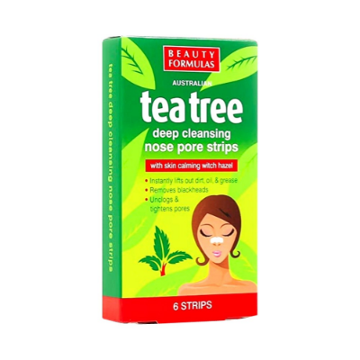 Buy Beauty Formulas Tea Tree Nose Pore Strips 6 PCS  at Best Price In Bangladesh