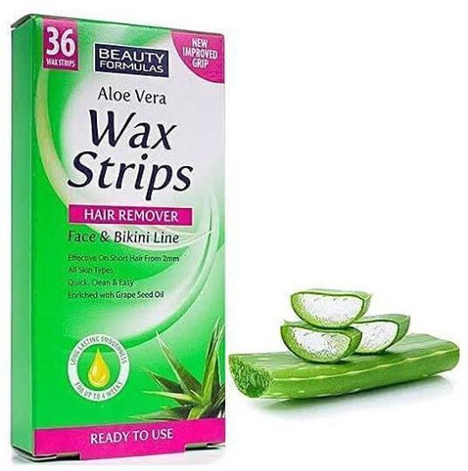 Buy Beauty Formulas Alovera Wax Strips 36pcs at Best Price In Bangladesh