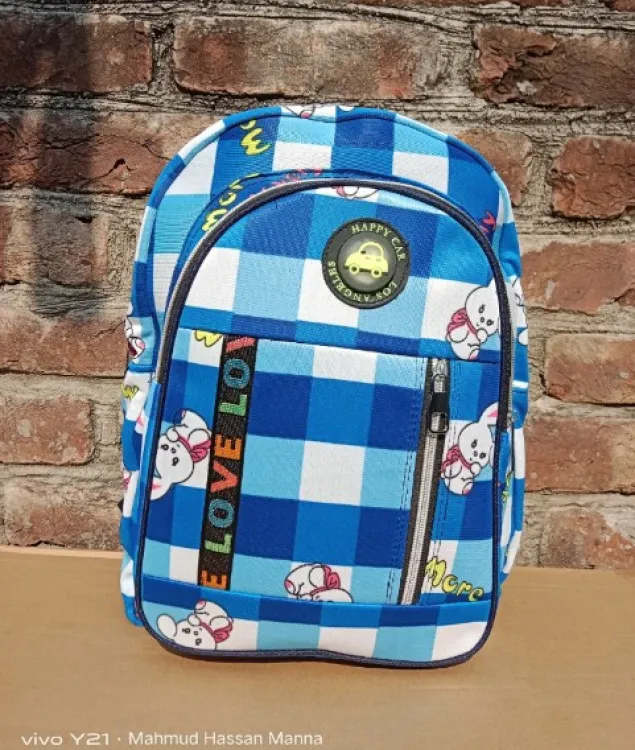 Buy  Exclusive school and college backpacks with wonderful designs for women Navy Blue at Best Prices in Bangladesh
