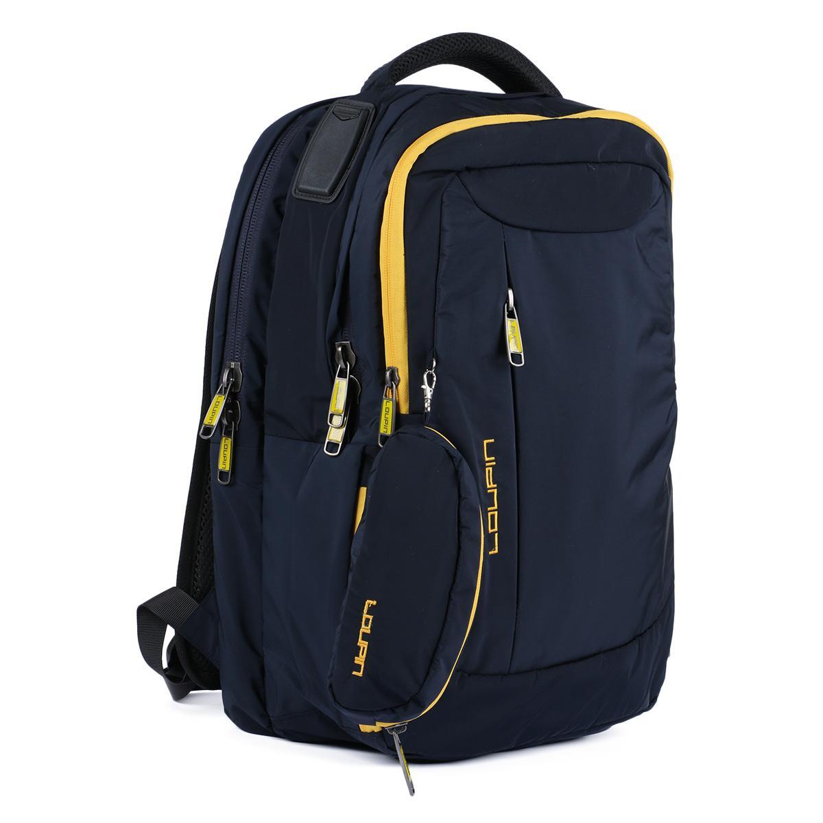 Buy Loupin Unisex Travel Office School Backpack in Color Black at Best Prices in Bangladesh