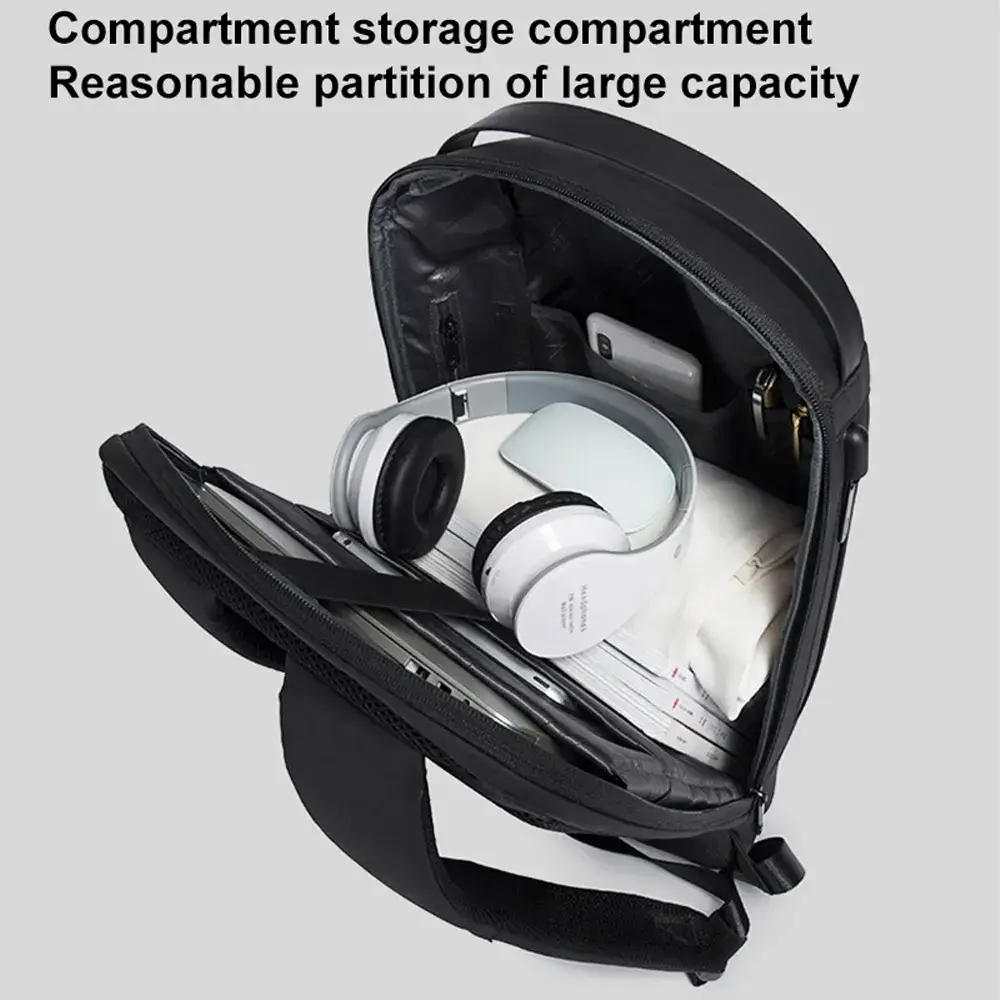 Buy Bange 7225 Anti-Theft Business Travel & Laptop Backpack – Gray at Best Prices in Bangladesh