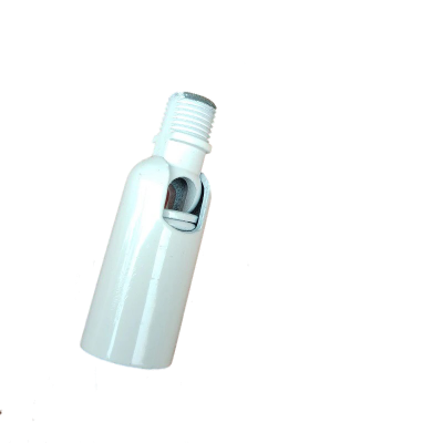 Picture of Electric light accessory. Zinc Alloy M10 inner teeth double two-pass two way steering joint Rotating rocker wall lamp floor lamp universal accessories. Light fittings accessories. By Mallik tracing (one white color)