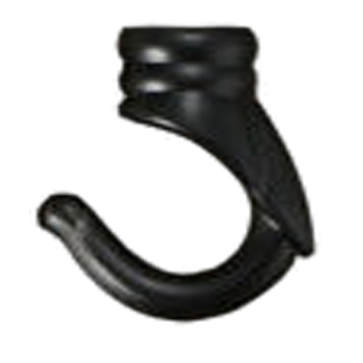 Picture of Electric light accessory .Ceiling pendent light fitting. Ceiling light fixture accessories. Vintage Ceiling Rose Chandelier Hooks Retro Antique Metal Style. By Mallik trading / one metal hook