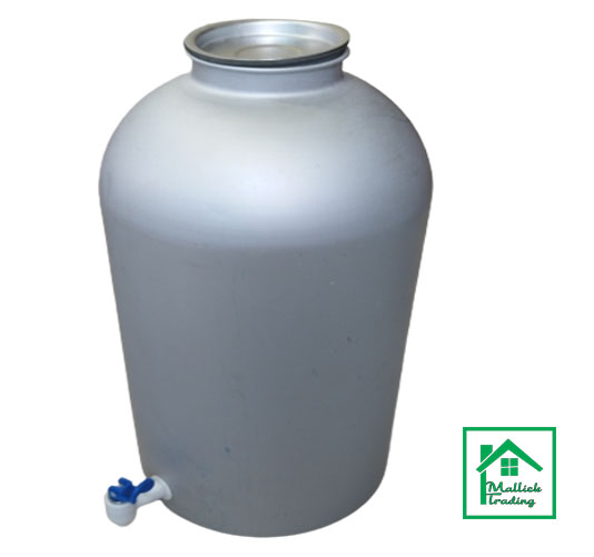 Picture of Water jar. Aluminum water bottle Jar.  Water Bottle/Jar 35 liters aluminum