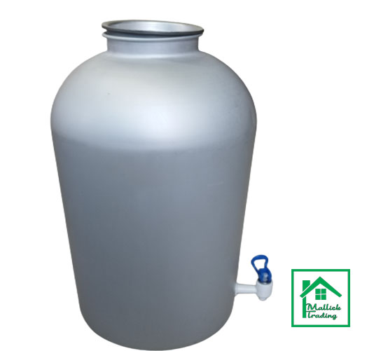 Picture of Water jar. Aluminum water bottle Jar.  Water Bottle/Jar 35 liters aluminum