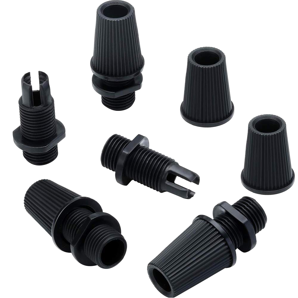 Picture of Electrical cable lock, wire rope clip. cable grip. cable lock plastic/ nylon.   Electric light accessory. Plastic Cable Grip.   Plastic Strain Relief Light Accessories by Mallik tracing