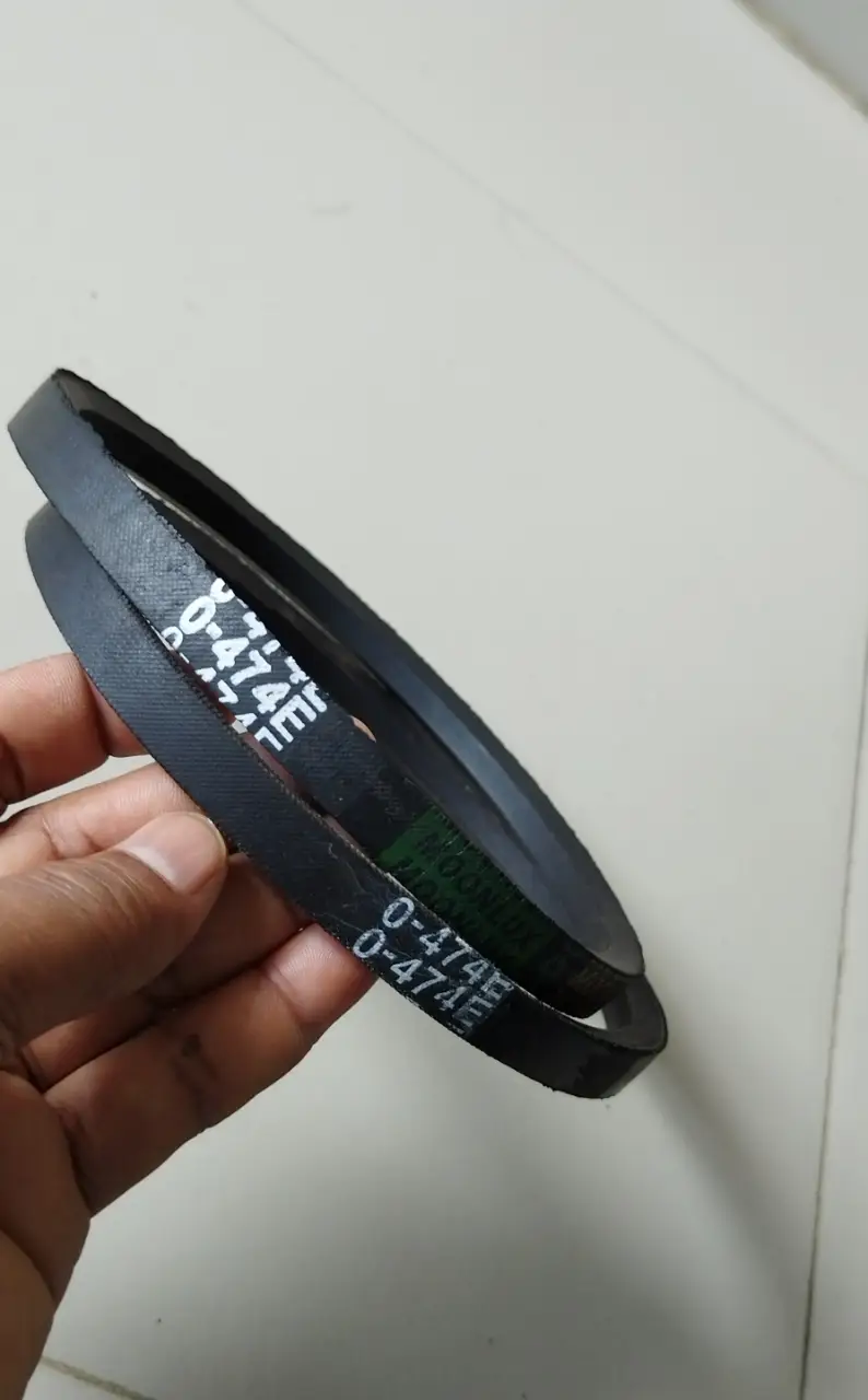 Picture of washing machine drive belt V Belt O-474E