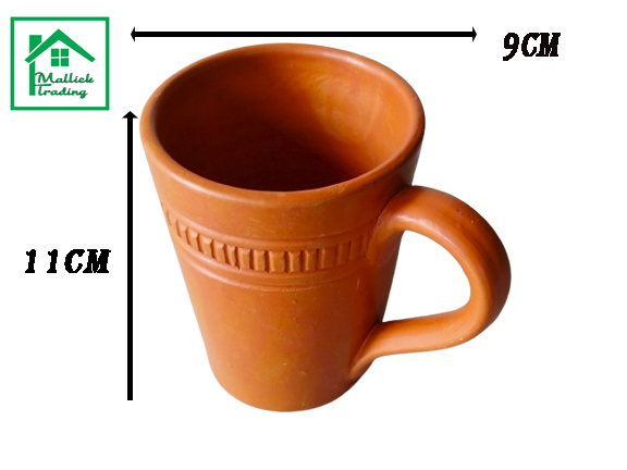 Picture of Clay coffee cup, Clay Tea Cup.coffee cup. Matir coffee cup. Handmade. .Clay Tea Cup 1 pics