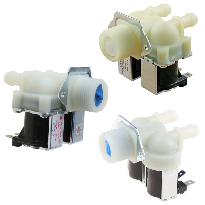 Picture of washing machine water inlet valve, water inlet valve, Solenoid Valve Two-way 220V AC