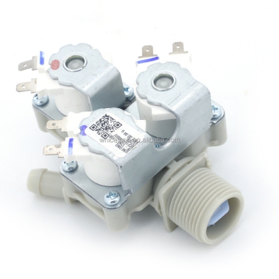 Picture of washing machine water inlet valve, water inlet valve, Solenoid Valve three-way 220V AC
