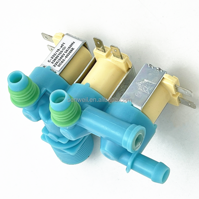 Picture of washing machine water inlet valve, water inlet valve, Solenoid Valve three-way 220V AC