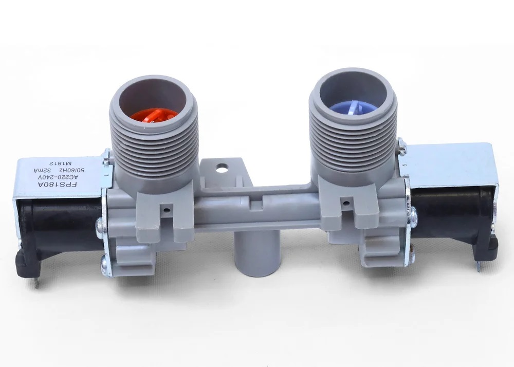 Picture of Washing Machine Water Inlet Valve, Water Inlet Valve 2 Way Hot & Cold, universal & Suitable for LG Washing Machines.