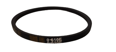 Picture of washing machine drive belt V Belt O-610E. washing machine belt