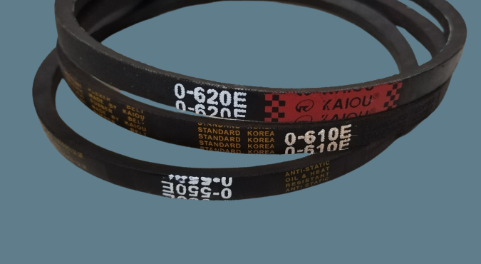 Picture of washing machine drive belt V Belt O-610E. washing machine belt