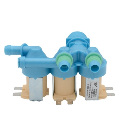 Picture of washing machine water inlet valve, water inlet valve, washing machine Solenoid Valve three-way 220V AC