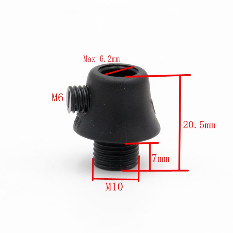 Picture of Electrical accessories. Electric light fitting. Plastic Wire lock cap M10.Tooth thread cable clip, wire grip for ceiling lamp. PVC cable gland. Cable lock 5 pic clear