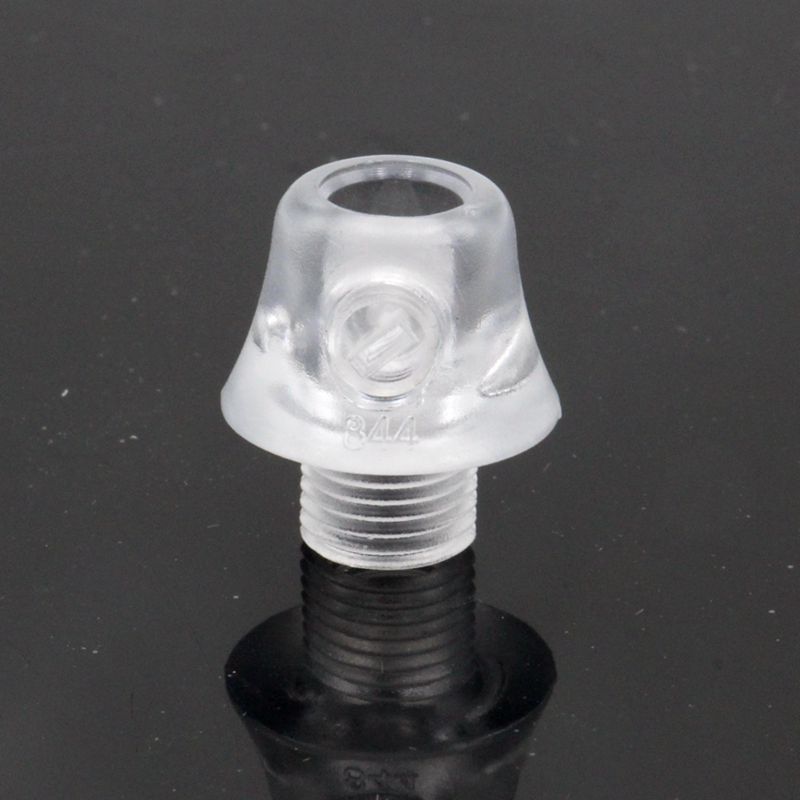 Picture of Electrical accessories. Electric light fitting. Plastic Wire lock cap M10.Tooth thread cable clip, wire grip for ceiling lamp. PVC cable gland. Cable lock 10 pic clear