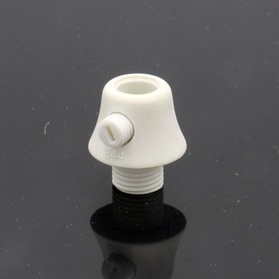 Picture of Electrical accessories. Electric light fitting. Plastic Wire lock cap M10.Tooth thread cable clip, wire grip for ceiling lamp. PVC cable gland. Cable lock 10 pic clear