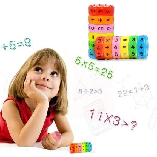 Kids Magnetic Math Numbers Toy Montessori Arithmetic Toys