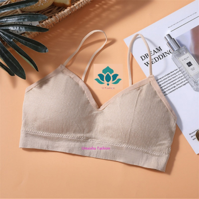 Picture of Short Semis Padded Sports Bra for Teenager. 