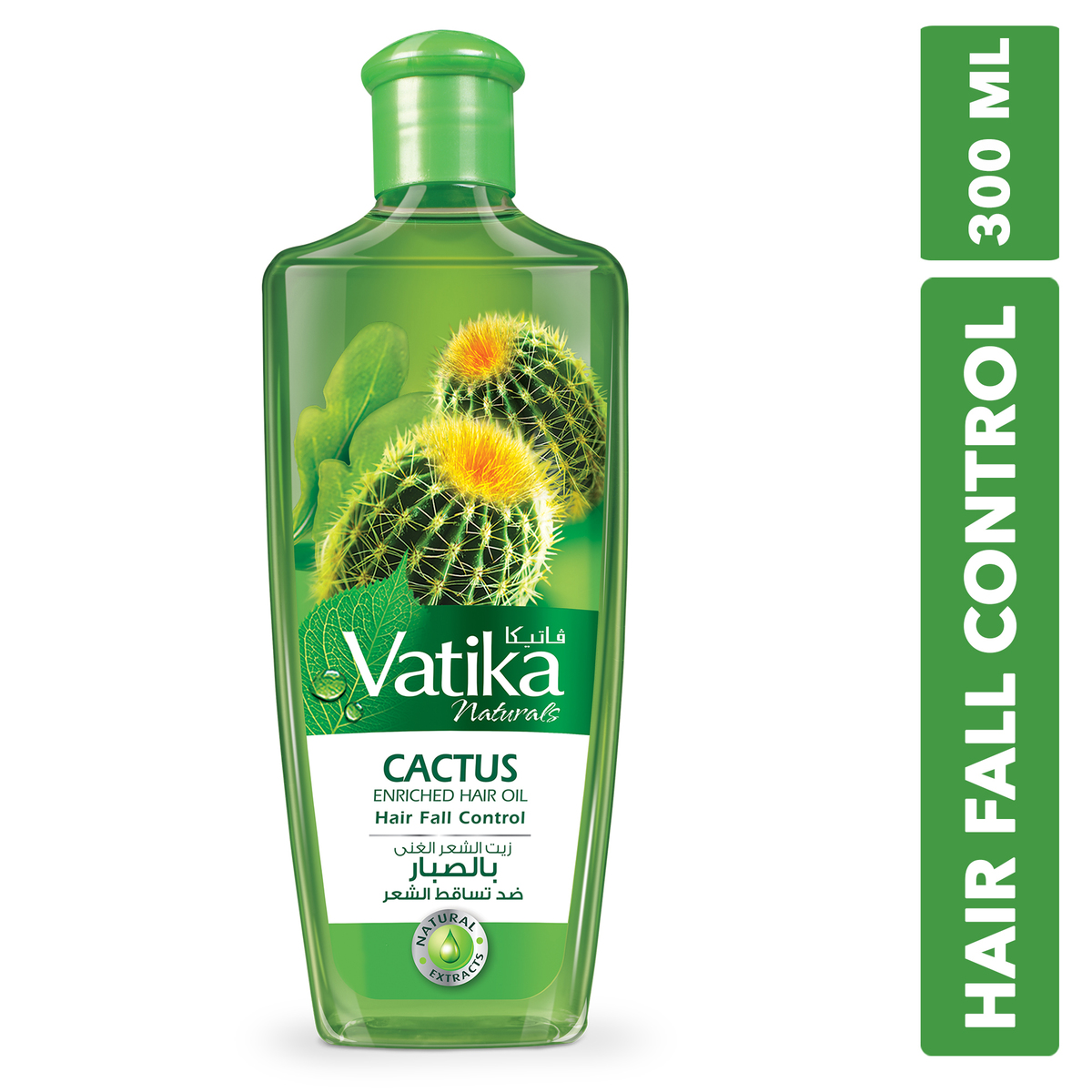 Buy Vatika Naturals Cactus Enriched Hair Oil (Dubai) 300ml at Best Price In Bangladesh