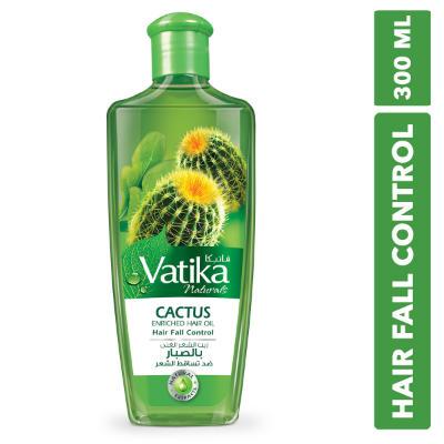 Buy Vatika Naturals Cactus Enriched Hair Oil (Dubai) 300ml at Best Price In Bangladesh