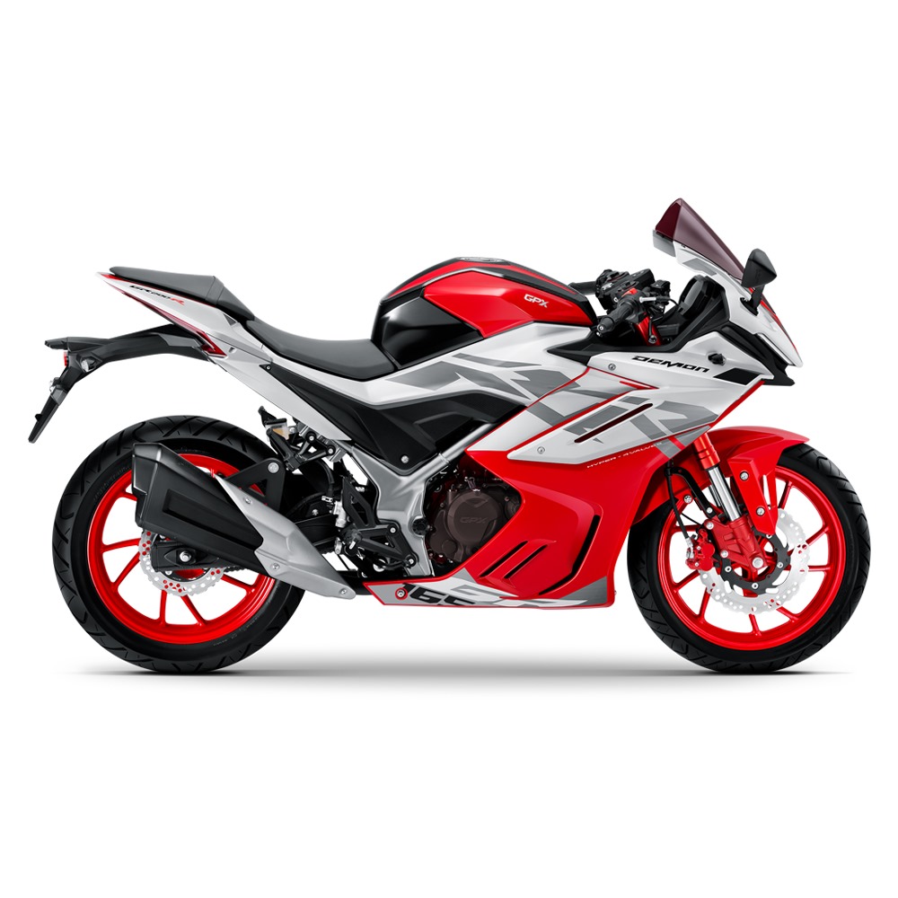 Buy GPX New Demon GR165RR - White-Red Online