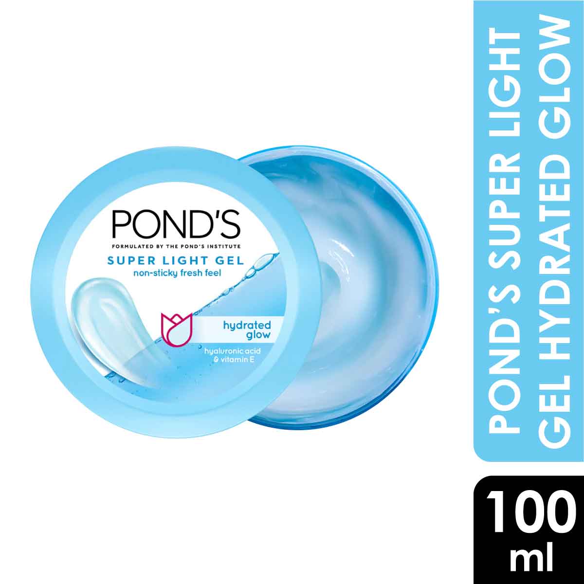 Buy Pond's Hydrated Glow Super Light Gel Moisturiser (India) - 100ml  at Best Price In Bangladesh