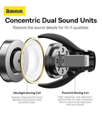 Baseus True Wireless Earphones Bowie EX Black