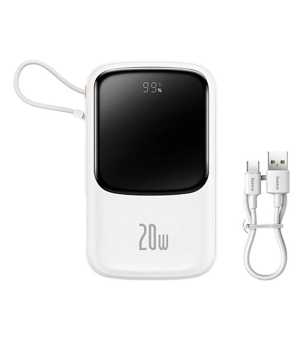 Baseus Qpow Pro Digital Display Fast Charge Power Bank 10000mAh