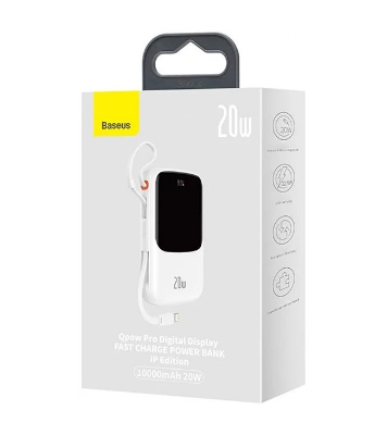 Baseus Qpow Pro Digital Display Fast Charge Power Bank 10000mAh