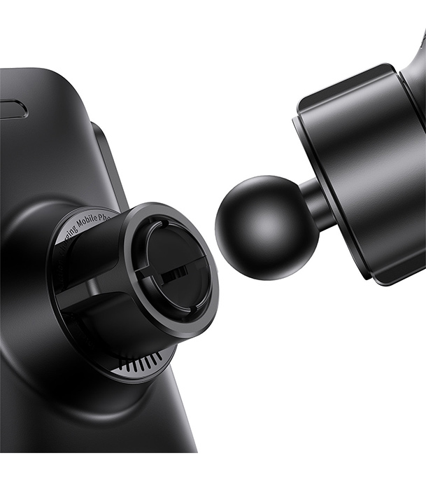  Baseus Wisdom Auto Alignment QI 15W Car Mount Wireless Charger 