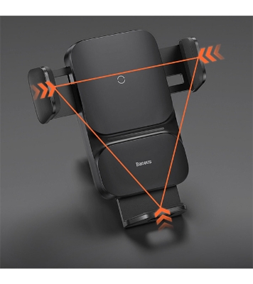  Baseus Wisdom Auto Alignment QI 15W Car Mount Wireless Charger 