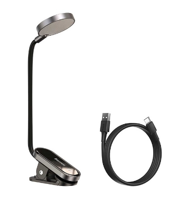 Baseus DGRAD-0G Comfort Reading Mini Clip Lamp Dark Gray (DGRAD-0G)