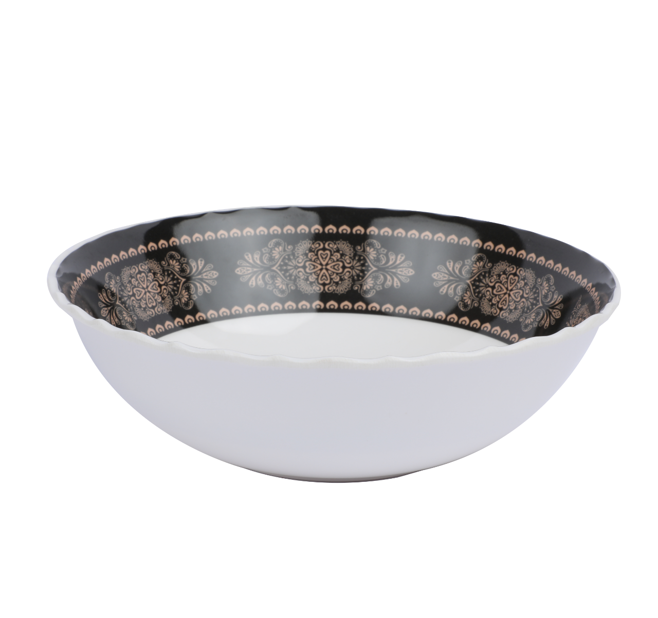 Picture of 6.9" Star Bowl-Black gold