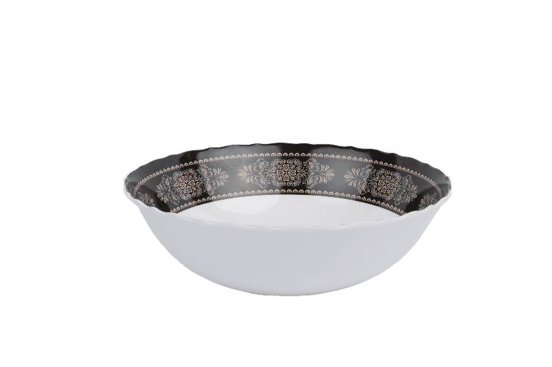 Picture of 9" Star Bowl-Black gold