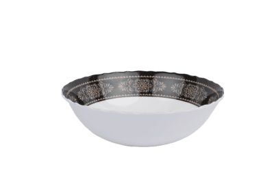 Picture of 9" Star Bowl-Black gold