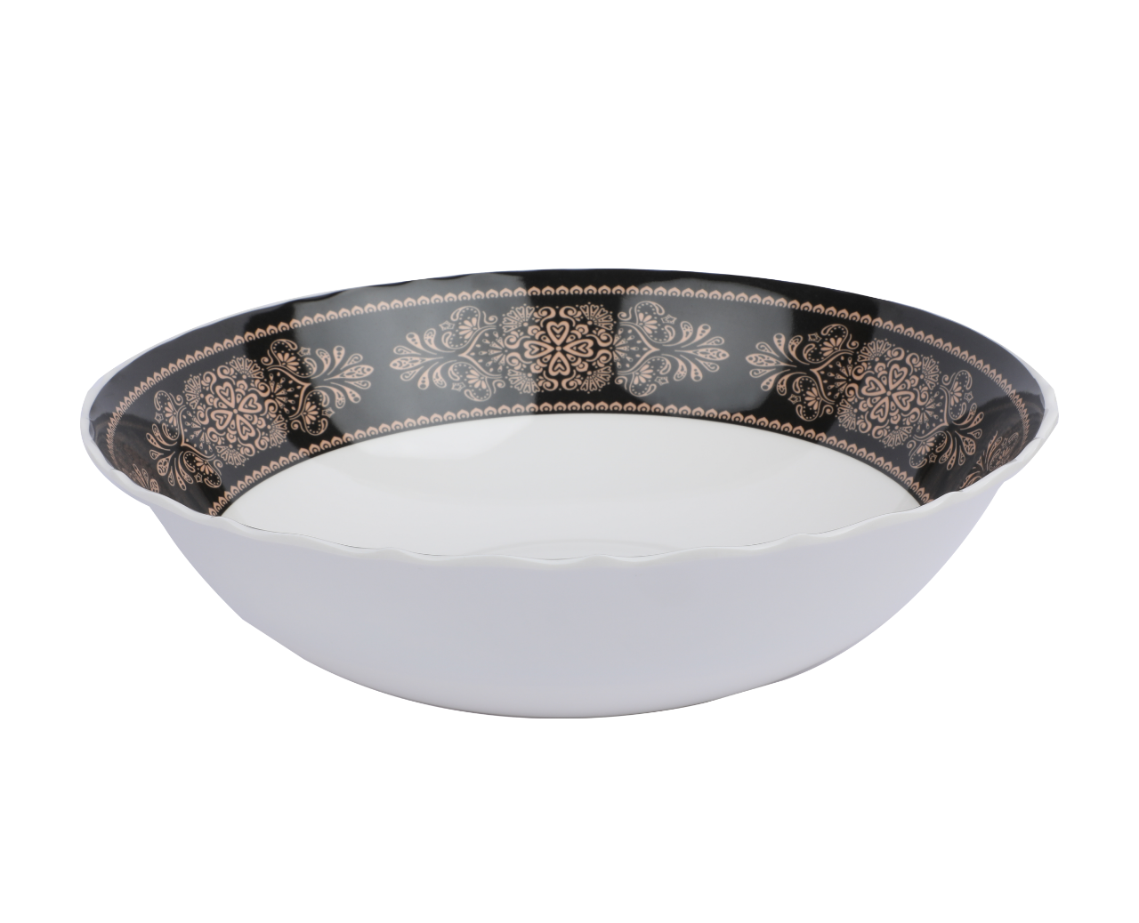 Picture of 10" Star Bowl-Black gold