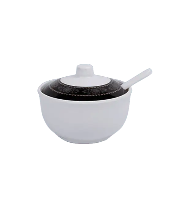 Picture of Big Salt Pot-Black gold
