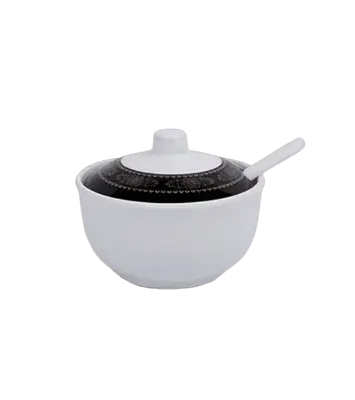 Picture of Big Salt Pot-Black gold