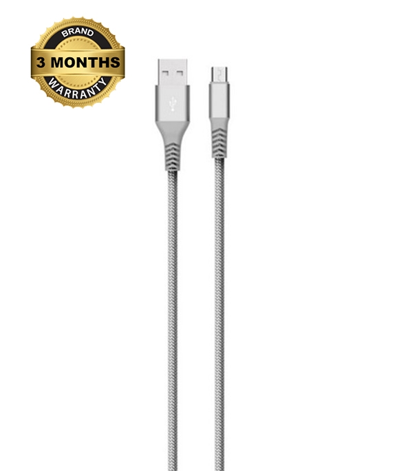 Picture of Baykron Cable USB To Micro 1.2 M Grey (20-005019) 