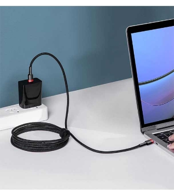 Baseus Cafule PD2.0 100W flash charging Type-C to Type-C cable (20V 5A)2m Gray+Black