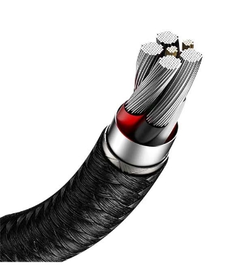 Baseus Cafule Series Metal Data Cable USB to Type-C 66W 0.25m Black