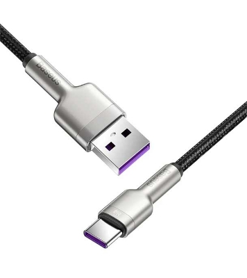 Baseus Cafule Series Metal Data Cable USB to Type-C 66W 0.25m Black