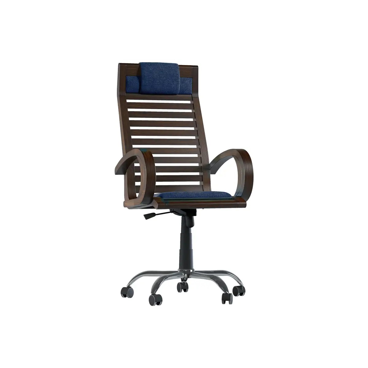 Buy Regal Wooden Swivel Chair Online	